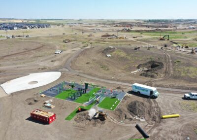 Saskatoon landscaping project